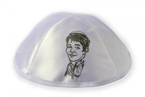 Printed Satin Kippot 036