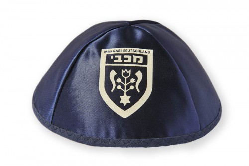 Printed Satin Kippot 089